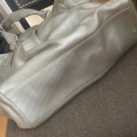 Cole Haan Hazelle Pebbled Leather Tote Bag - Picture 8 of 11